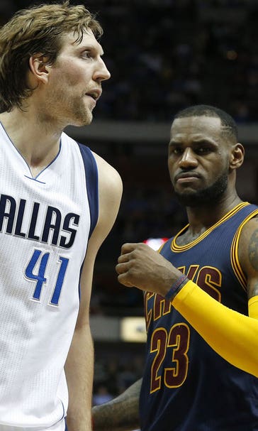 Cavs, Mavs stars on opposite ends of spectrum against each other